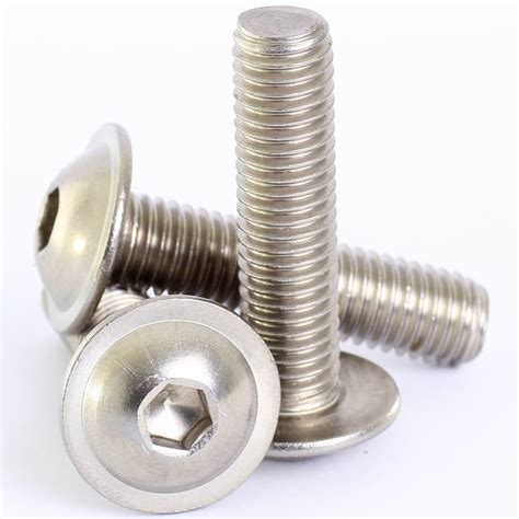 stainless button head allen bolts